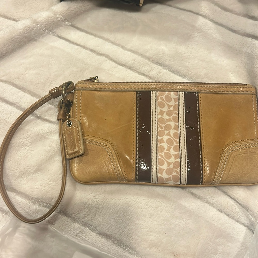 Coach wristlet